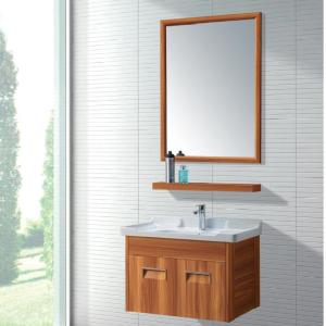Quality Modern Alunimun Bathroom Vanity/ all aluminum bathroom cabinet/Mirror Cabinet /DB-8156 600X450mm wholesale