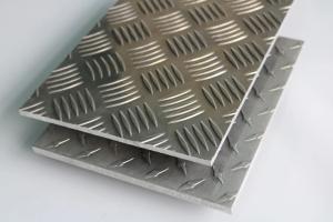 Quality 1100 anti-slip embossed 5bars checkered aluminum sheets for bus floor wholesale