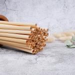 20cm Biodegradable Compostable Hay Straws Bulk For Cocktail Party