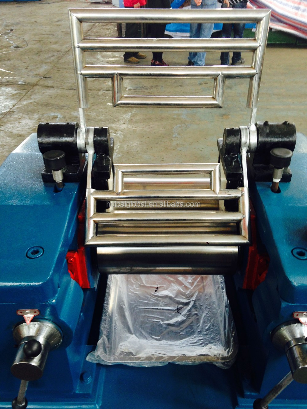 Manufacturing Plant Lab Two Roll Open Mixing Mill with Long Service Life