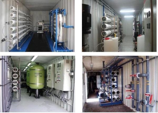 Mobile RO Plant Solar Sea Water Swro Desalination Plant Desalination Containeriz