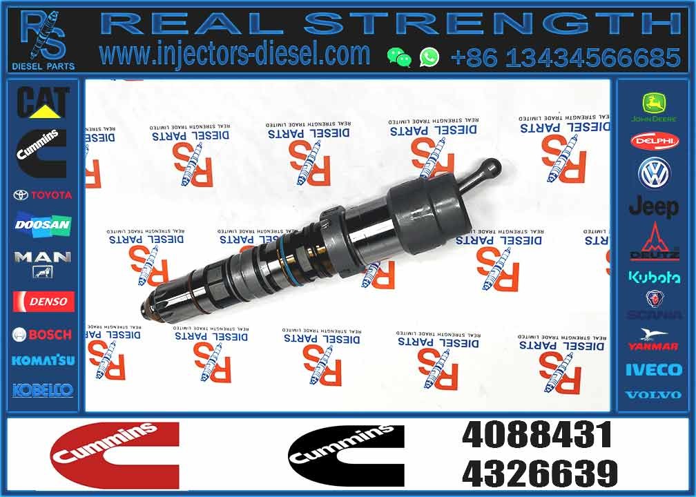 4076533 QSK23 Diesel Engine Common Rail Fuel Injector 4088427 4001813 4087893 4326780 4088416QSK23 Engine Spare Parts Co