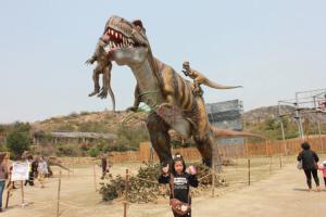 Quality Realistic Animatronic Tytannosaurus With Sounds For Dinosaur Park wholesale