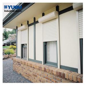 Quality Residential Aluminum Roll Up Window Shutters Security Electric PVDF Anodized wholesale