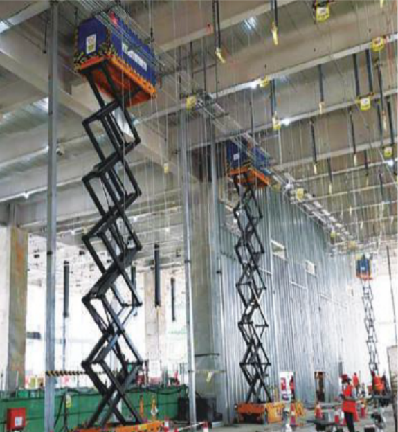 XCMG Heavy Duty Dump Truck 12m , Hydraulic Working Warehouse Platform Lift