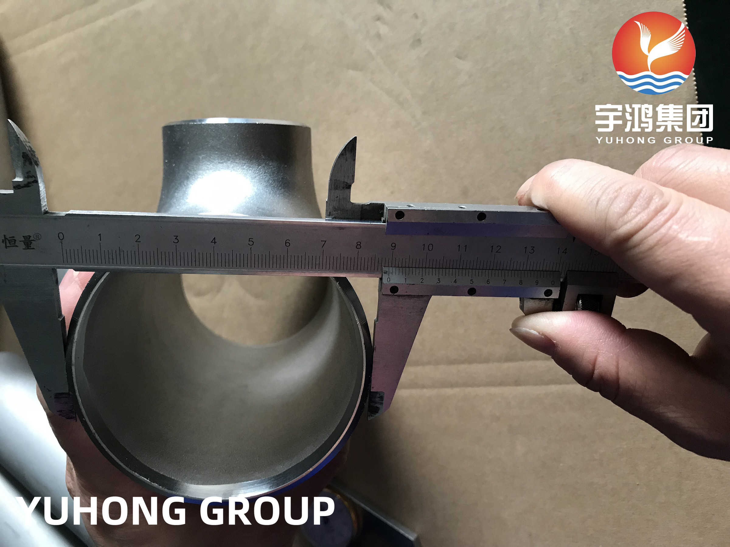 ASTM A815 Duplex Steel UNS S31803 Reducer Tee ASME B16.9 Buttweld Pipe Fittings
