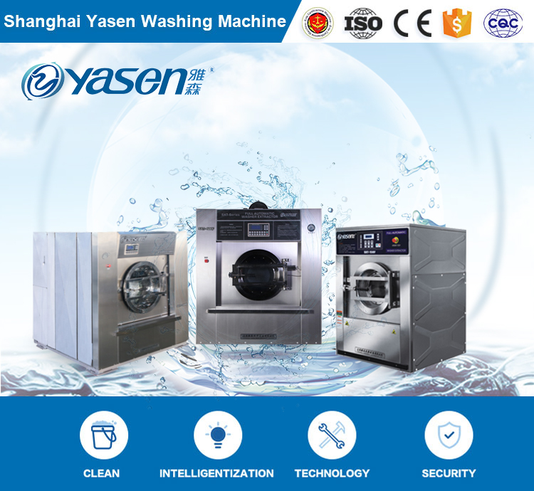 20kg Industrial Jeans Washing Machines with Electric Heating and Stainless Steel Body