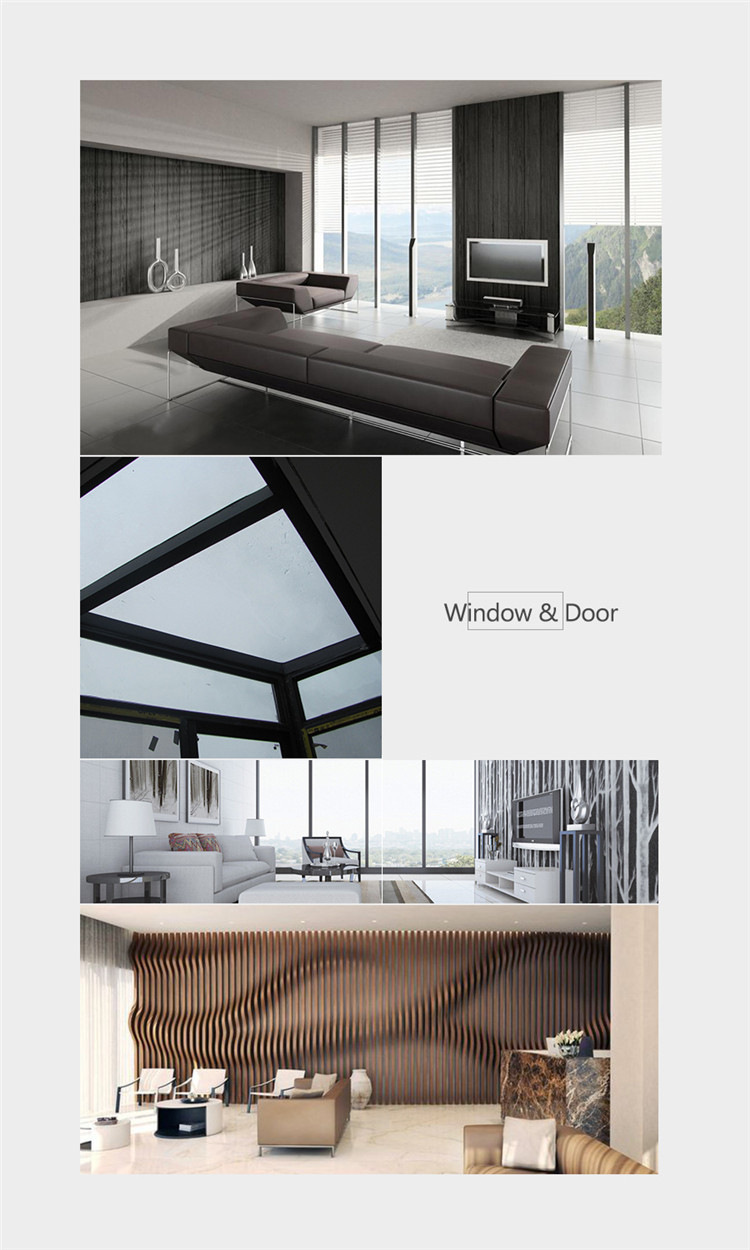 6061/6063 Anodized Aluminum Extrusion Profiles for Kitchen Cabinet