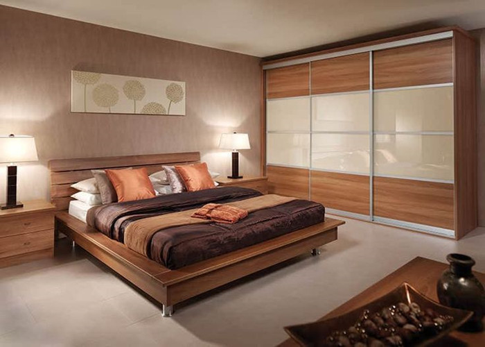 PRIMA Home Bedroom Closets And Wardrobes Hinged Door With Mirror , 600mm Deep
