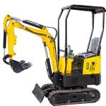 1700kg Crawling Household Mini Excavator EPA Hydraulic With Arm Cylinder