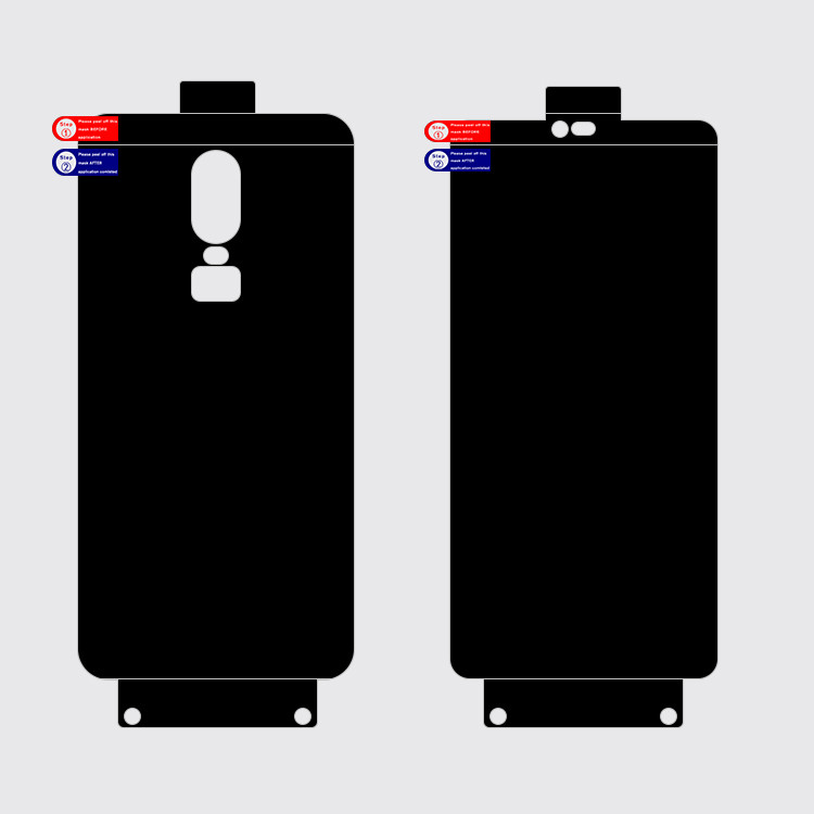 new style full size screen cover tpu anti spy screen protector for OnePlus 6