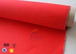 480GSM Plain Weave Acrylic Coated Fiberglass Fabric For Industrial Fire Blanket