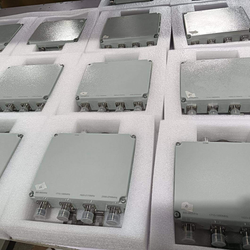 200W DIN Type Male to Female RF Combiner RF Coaxial Fixed Attenuator 2300-2400 2500-2700MHz Dual Band Combiner