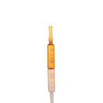 25ml clear amber glass ampoule customized printing medical cosmetic use