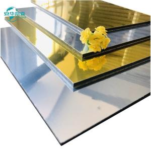 Quality 1220mm SGS Approved Mirror Aluminum Composite Panel Acp wholesale