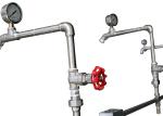 UL1598 UL1993 Water Spray Test Apparatus 5 Psi For Lamps Manual Control