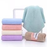 Plain Pink 200gsm Quick Dry Microfiber Face Cloth