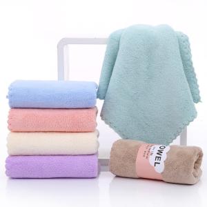 Quality Plain Pink 200gsm Quick Dry Microfiber Face Cloth wholesale