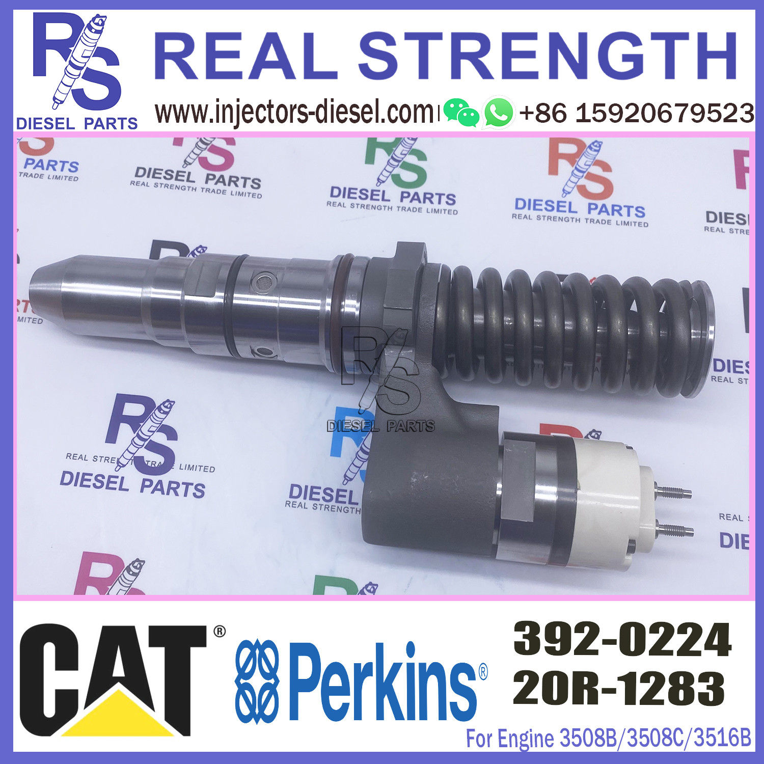 Diesel nozzle assembly common rail injector 3920224 392 0224 392-0224 for C10 C12 engine