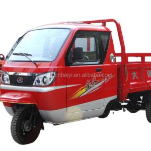 Quality 1000W Enclosed Cabin Cargo 3 Wheel Motorcycle Tricycle with Front Drum Rear Drum CDI wholesale
