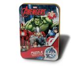 Marvel Avengers 50pc Mini Puzzle Tin Box