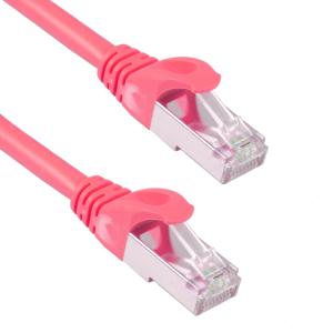 Quality Direct Burial 6 Ft Cat7 Patch Cord Heavy Duty Waterproof 26AWG 10Gb Red wholesale