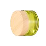 5ml 10ml 20ml 30ml 100ml Cosmetic Glass Jars Avocado Green Body Butter Packaging