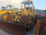 100% Original Cat 815 Soil Compactor with Front Blade, Used Caterpillar Road