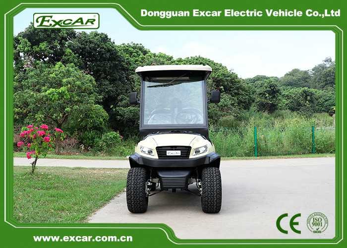 Electric 2 Seats Golf Cart Hunting Buggies With Flip Seats