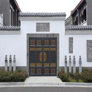 Quality Walkway Home Front 304SS Aluminium Fence Gate Sliding Powder Coating wholesale