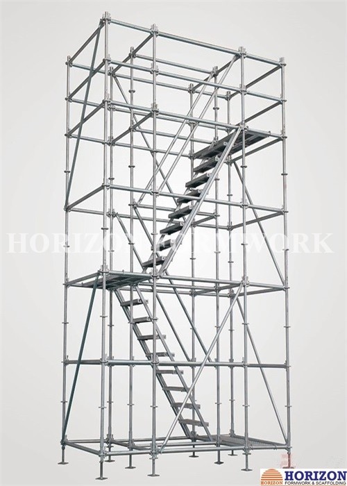 High Strength Ring System Scaffolding Q235 Steel For Formwork Construction