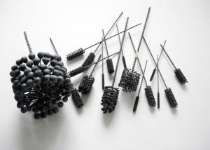 Quality Finishing Bores Flexible Honing Brush With Black Silicon Carbide Material for honning inside hole wholesale