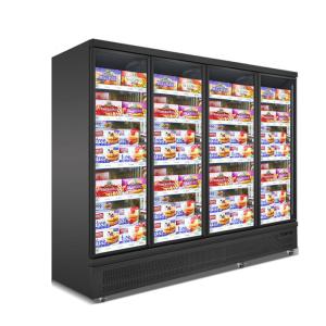 Quality Carel Thermostat Commercial Upright Freezer For Frozen Food wholesale