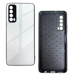 Quality Slim Design Sublimation Blank Glass phone case 2D Shockproof wholesale