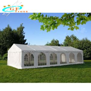 Quality Portable White Outdoor Canopy Party Tent Reinforced 160g Polyethylene Roof wholesale