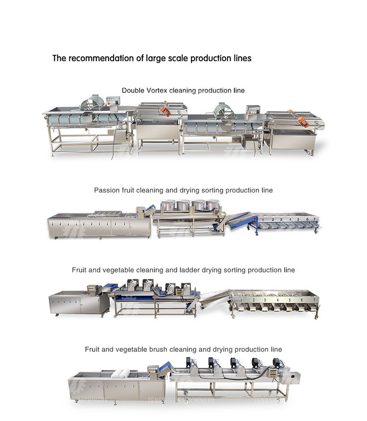 380V 3.5KW Stainless steel blanching machine bubble cleaning blanching equipment water bath spray equipment