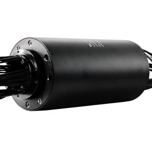Quality 50 mm Through Bore Rotary Slip Ring Gold To Gold Contact wholesale