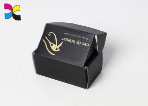 Quality F White Flute Retail Shipping Packaging , CMYK Custom Black Shipping Boxes wholesale