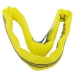 Flexible Yellow Polyester Endless Round Sling 3000Kg For Port Loading