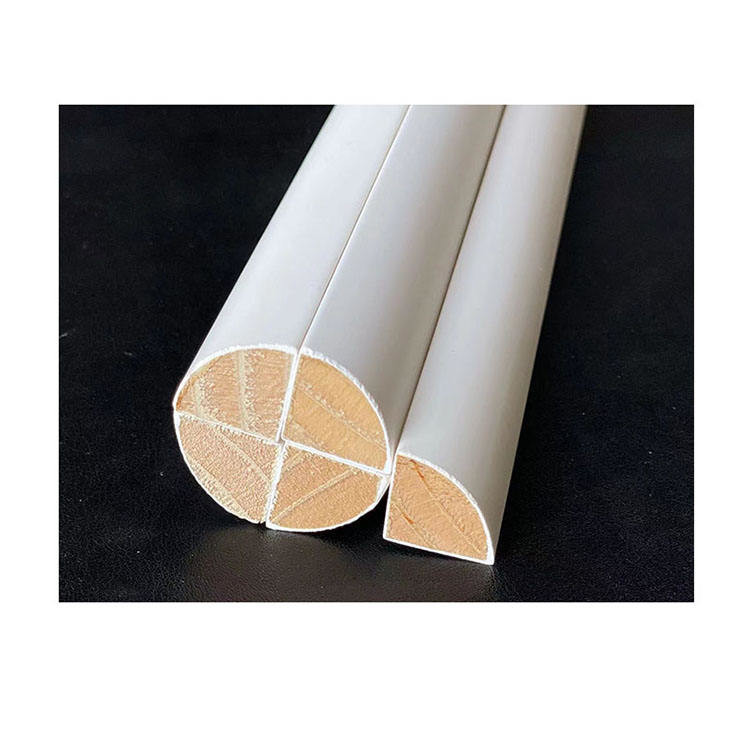 Quarter Round Moulding Timber Primed Wood Boards For Building Decoration
