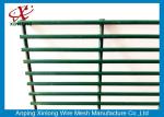Dark Green Custom Security Fence , Residential Security Fencing Eco Friendly