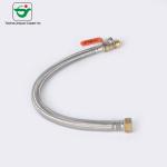 OEM Flexible 10 Bar Pressure Brass Hose With Ball Valve