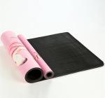 Color Printed Suede Yoga Mat, Gymnastics Mats, Microfiber mats for Hot Yoga