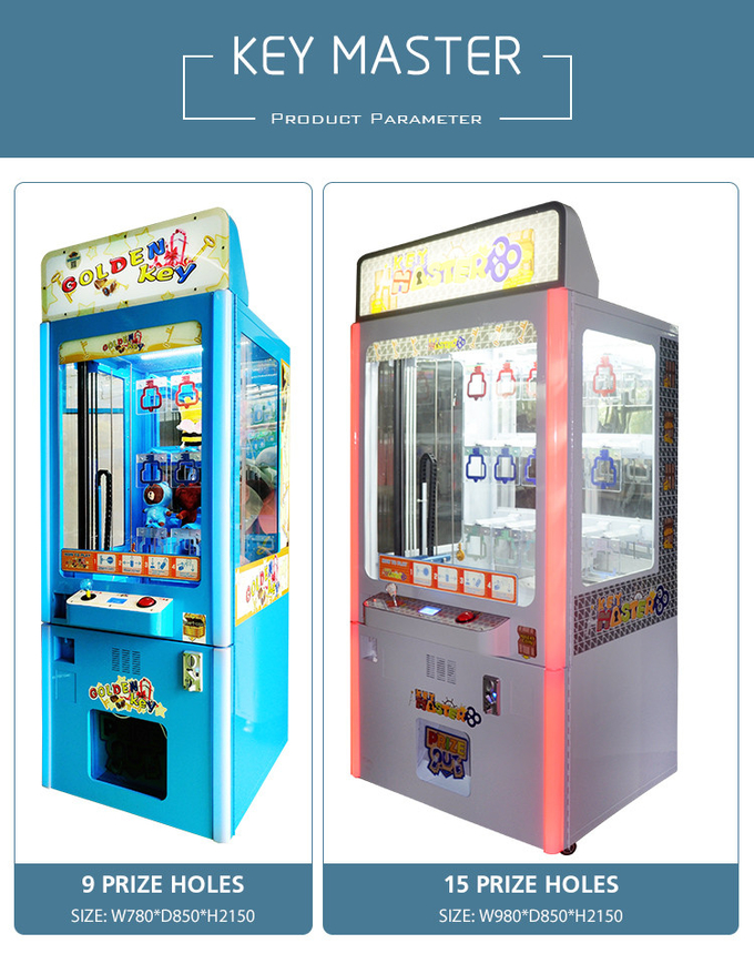 Push Win Gift Arcade Game Machine Type Key Master Kids Toy Vending Machine