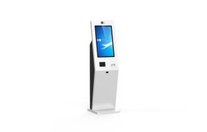 Quality 19 Inch Capacitive Touchable Hotel Check In Kiosk Free Standing wholesale