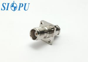 Quality TNC Female Flange Mount RF Coax Connector For SFF-50-2-2 Cable TNC-KF4A-1 wholesale