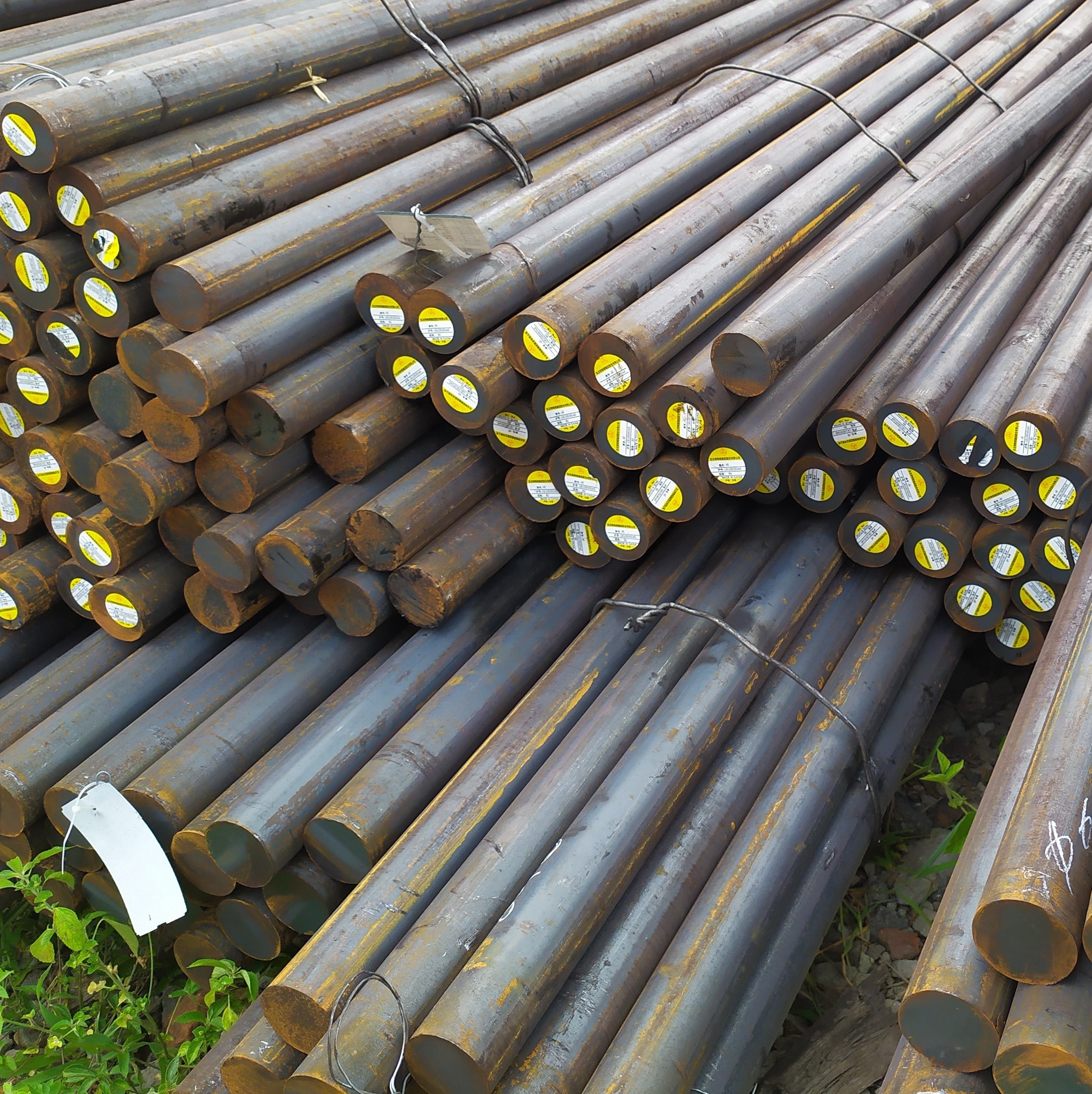 1m-2m Round High Carbon Steel Flat Bar 4mm To 800mm