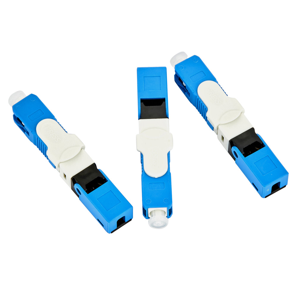 SC UPC Type Optical Quick Assembly Connector For FTTH