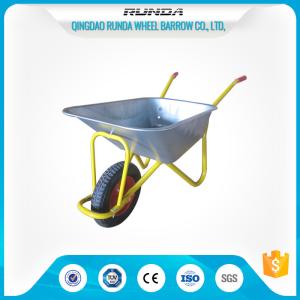 Quality Europe Style Heavy Duty Steel Wheelbarrow 5.5CBFT 160kgs Load TUV SGS Approval wholesale