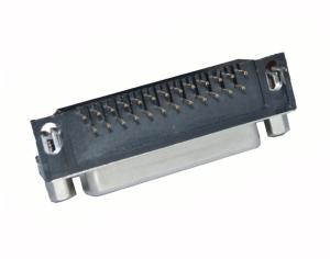 Quality 90 Degree 25 Pin D Sub Male Connector Two Rows Female DR With Back Shell wholesale